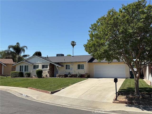 3670 Upper Terrace Dr, Riverside, CA 92505 - single story home featuring a garage, driveway, and stucco siding