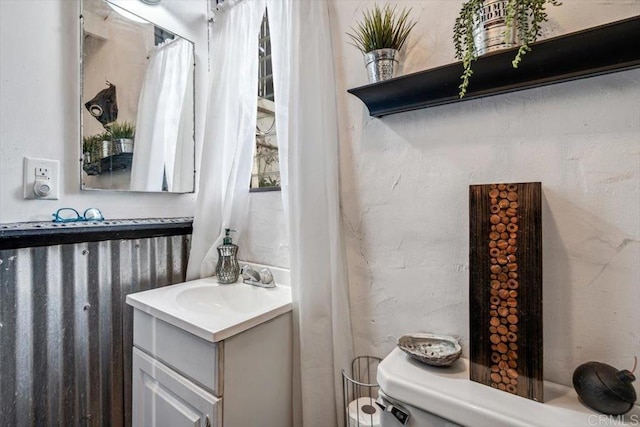 4210 Black Mountain Rd, La Mesa, CA 91941 - bathroom with vanity and toilet