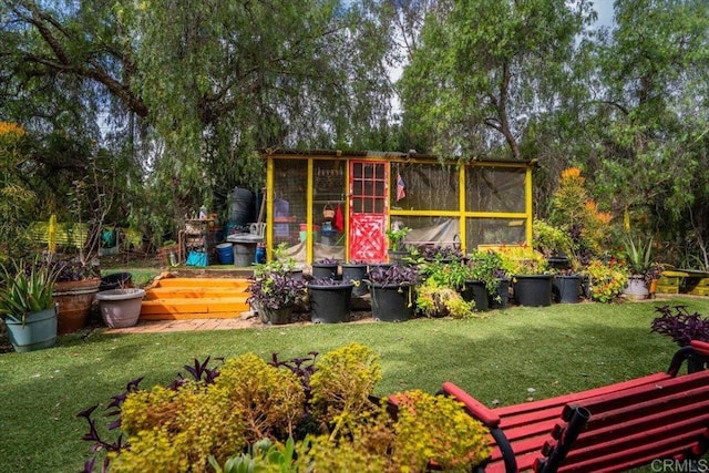 4210 Black Mountain Rd, La Mesa, CA 91941 - view of grassy yard