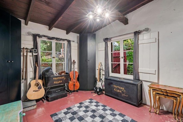 4210 Black Mountain Rd, La Mesa, CA 91941 - living area with plenty of natural light and wood ceiling