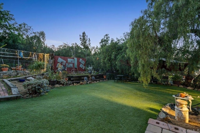 4210 Black Mountain Rd, La Mesa, CA 91941 - view of yard with view of scattered trees