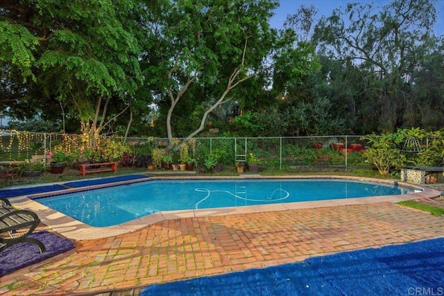 4210 Black Mountain Rd, La Mesa, CA 91941 - view of pool featuring a fenced backyard and a patio area
