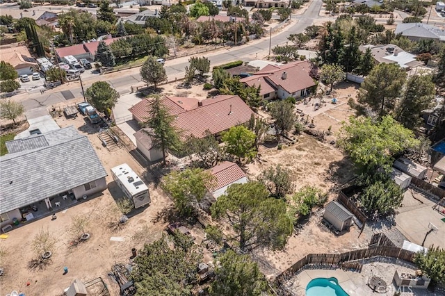 7040 Kenyon Ave, Hesperia, CA 92345 - birds eye view of property with a residential view