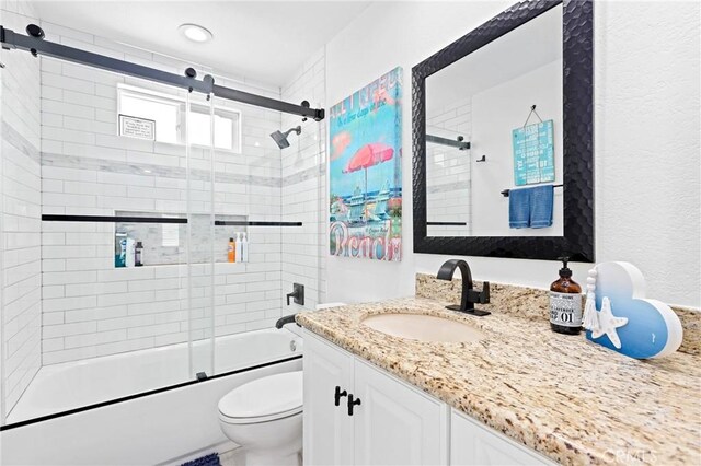 916 E Oceanfront, Newport Beach, CA 92661 - bathroom featuring vanity and shower / bath combination with glass door