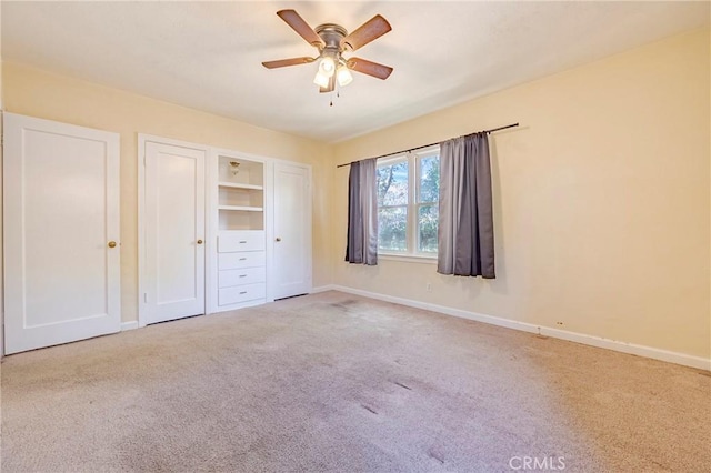2550 5th Ave, Merced, CA 95340 - unfurnished bedroom with carpet and ceiling fan
