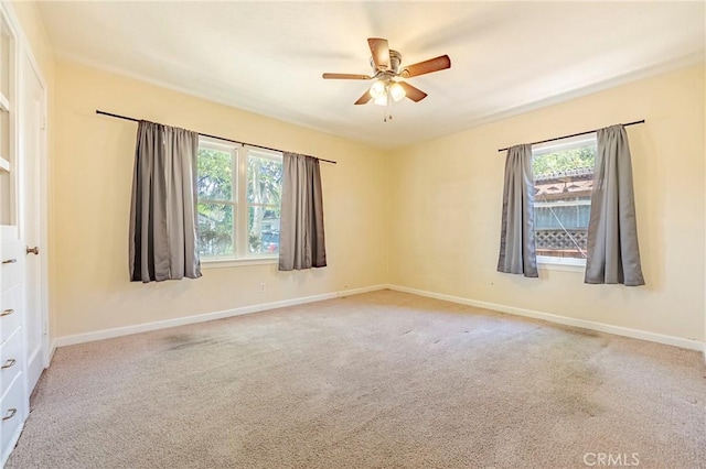 2550 5th Ave, Merced, CA 95340 - empty room featuring a ceiling fan and carpet