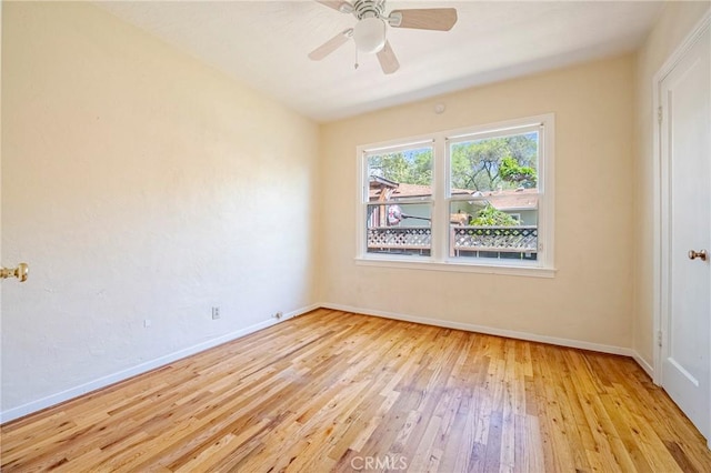 2550 5th Ave, Merced, CA 95340 - unfurnished room featuring wood-type flooring and ceiling fan