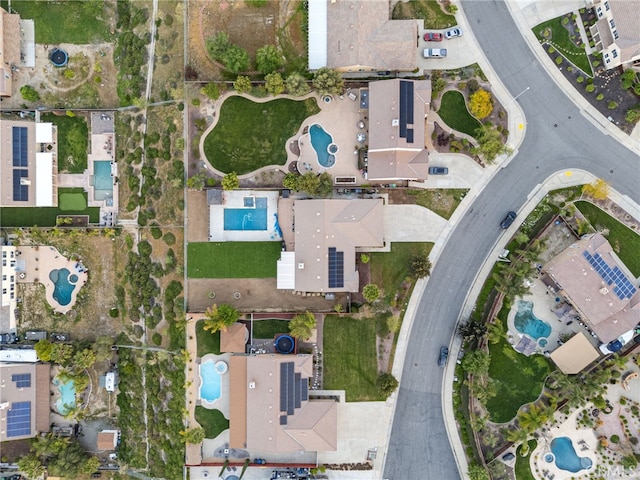 drone / aerial view