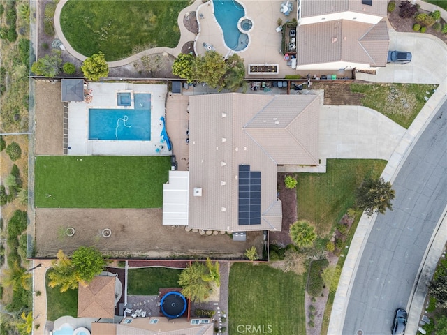 20536 Black Walnut Ct, Wildomar, CA 92595 - aerial view of a pool