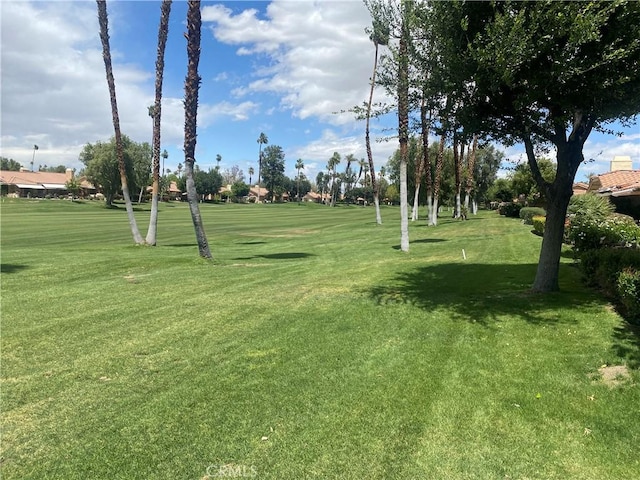 263 Serena Dr, Palm Desert, CA 92260 - view of home's community featuring a lawn and golf course view