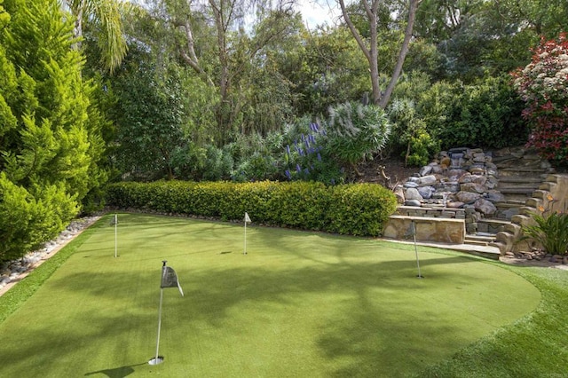 2927 Rancho Cortes, Carlsbad, CA 92009 - view of community featuring a putting green