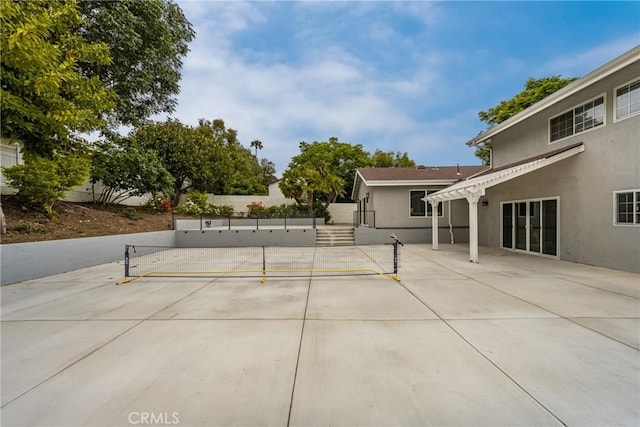 19201 Barrett Ln, North Tustin, CA 92705 - view of patio with a pergola