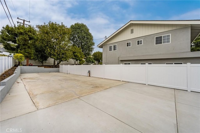 19201 Barrett Ln, North Tustin, CA 92705 - fenced backyard featuring a patio area