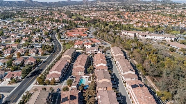 40925 Lacroix Ave, Murrieta, CA 92562 - bird's eye view featuring a mountain view and a residential view