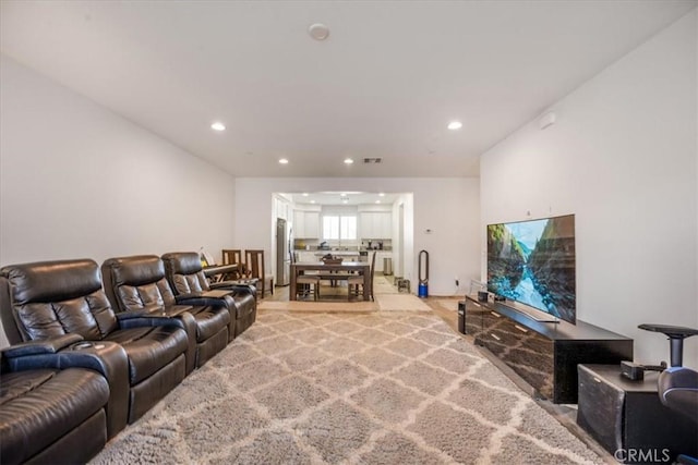 40925 Lacroix Ave, Murrieta, CA 92562 - living room featuring visible vents and recessed lighting