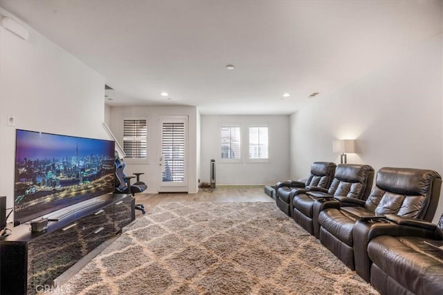 40925 Lacroix Ave, Murrieta, CA 92562 - living room featuring recessed lighting and light wood-style floors