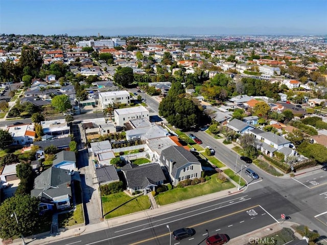 1239 S Patton Ave, San Pedro, CA 90731 - aerial view of property and surrounding area with nearby suburban area