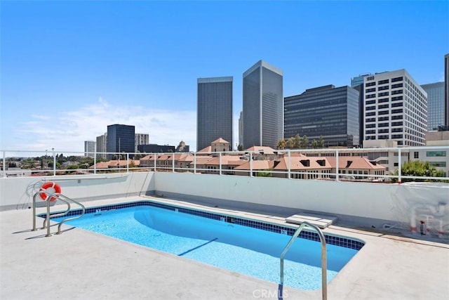 9950 Durant Dr Unit 208, Beverly Hills, CA 90212 - community pool with a city view