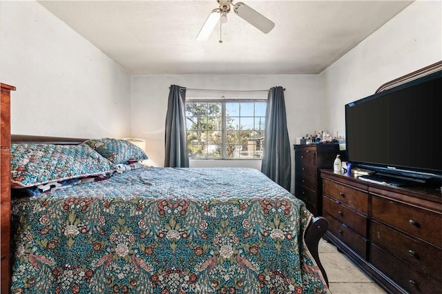 4516 Shasta Pl, El Monte, CA 91731 - bedroom with light tile patterned flooring and ceiling fan
