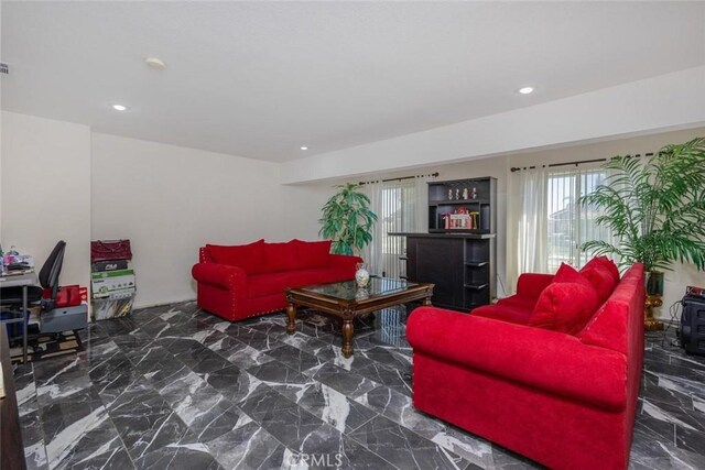 3594 N Verbena, Rialto, CA 92377 - living room featuring recessed lighting