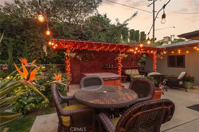 1460 E Glenoaks Blvd, Glendale, CA 91206 - view of patio / terrace with outdoor dining space