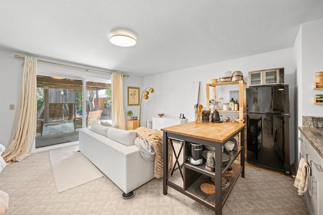 view of living area