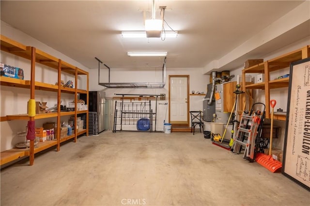 view of storage