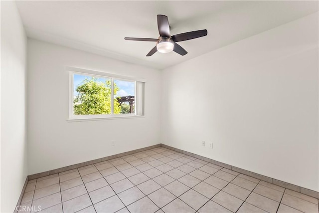 10806 Bayonne Dr, Riverside, CA 92505 - unfurnished room featuring baseboards and a ceiling fan