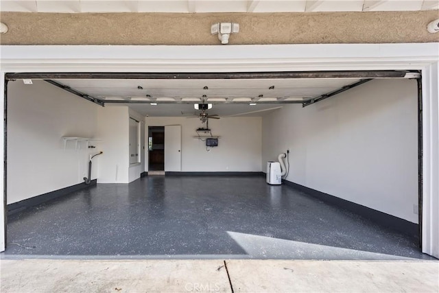 10806 Bayonne Dr, Riverside, CA 92505 - garage with baseboards