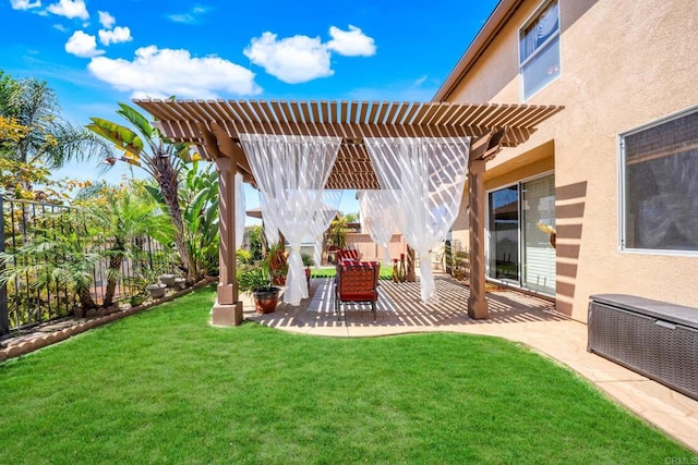 1396 Carneros Valley St, Chula Vista, CA 91913 - view of yard with a pergola and a patio area