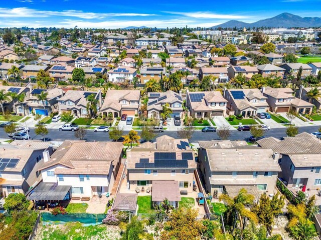 1396 Carneros Valley St, Chula Vista, CA 91913 - aerial view of residential area with a mountain backdrop