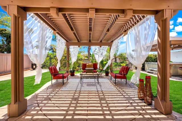 1396 Carneros Valley St, Chula Vista, CA 91913 - view of patio featuring outdoor lounge area