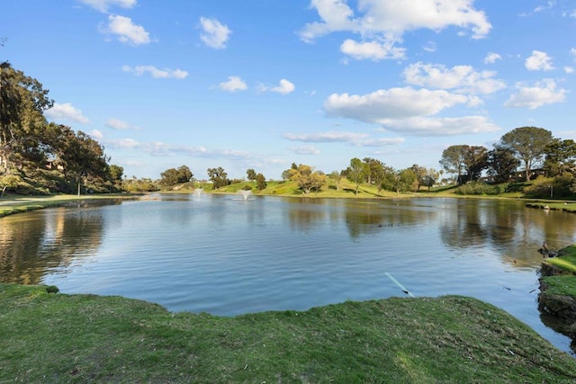 property view of water