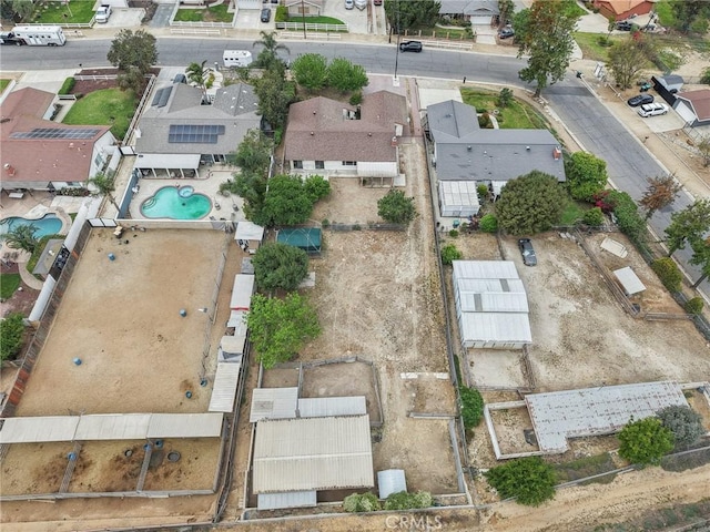 birds eye view of property featuring a residential view