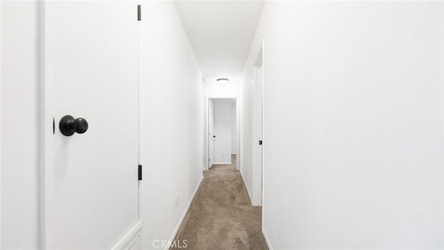 16722 Pauhaska Rd, Apple Valley, CA 92307 - hallway featuring baseboards and light carpet