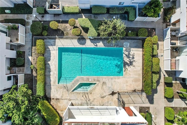 drone / aerial view