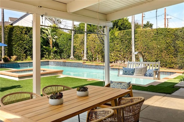 2895 Lorain Rd, San Marino, CA 91108 - sunroom with beam ceiling