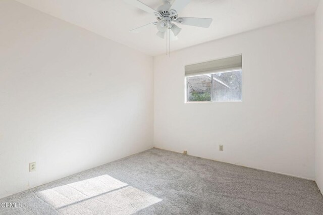 342 Colgate St, Santa Paula, CA 93060 - carpeted spare room featuring ceiling fan