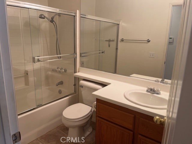 11950 Reichling Ln, Whittier, CA 90606 - full bath with toilet, vanity, and combined bath / shower with glass door