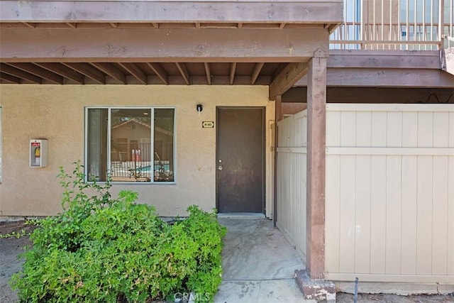 778 La Tierra St Unit H102, Corona, CA 92879 - property entrance featuring stucco siding