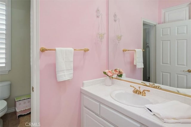 27052 Island Rd, Valencia, CA 91355 - bathroom with toilet and vanity
