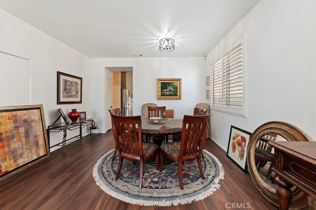 5166 Contay Way, Jurupa Valley, CA 92509 - dining space featuring dark wood-style floors