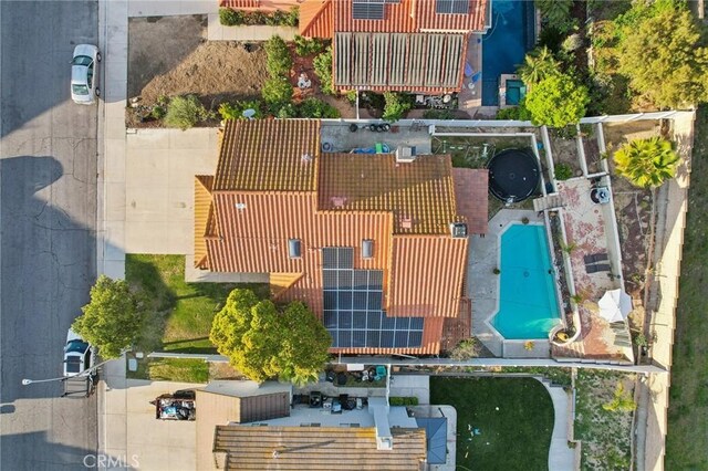 drone / aerial view