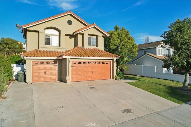 40540 Windsor Rd, Temecula, CA 92591 - view of front facade with stucco siding, driveway, a tiled roof, and an attached garage