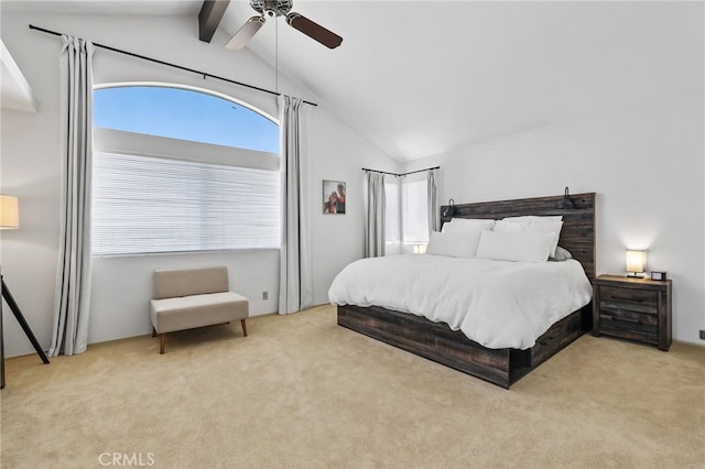 17328 Cold Spring Cir, Riverside, CA 92503 - carpeted bedroom with multiple windows and ceiling fan