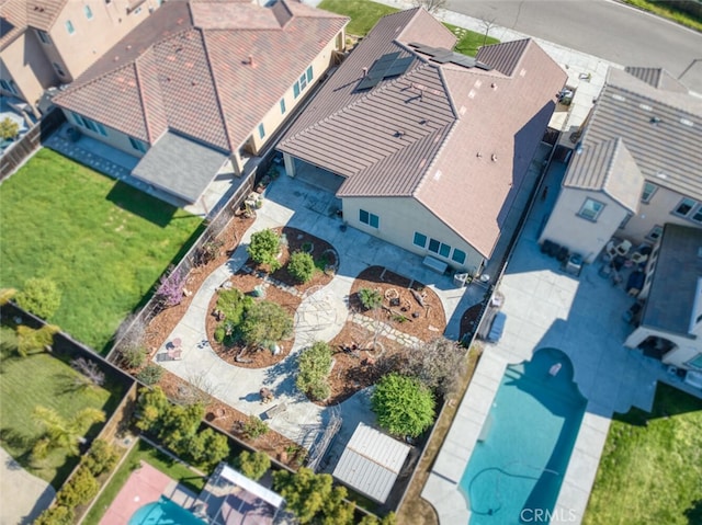 bird's eye view