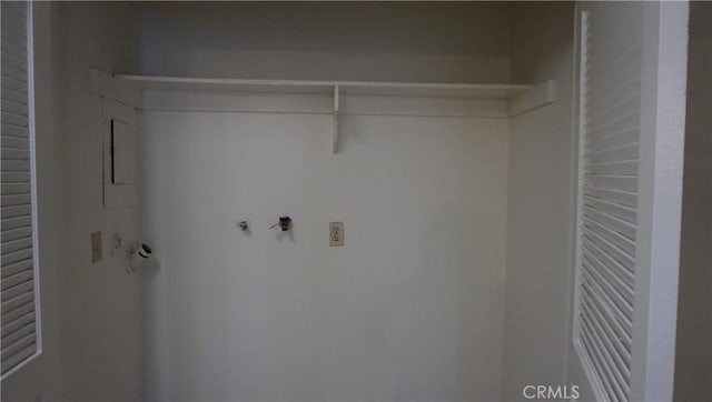 view of laundry room