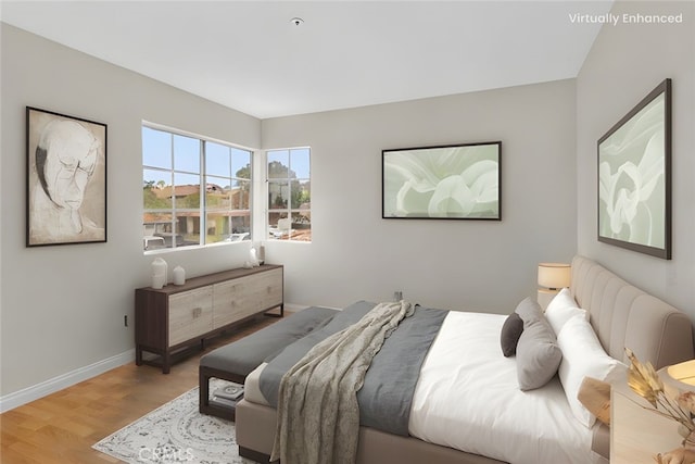 15767 San Roque Rd, Fontana, CA 92337 - bedroom with wood finished floors and baseboards