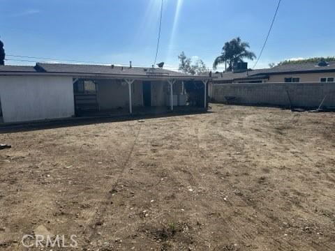 15920 Mission Ave, Fontana, CA 92335 - back of property with fence