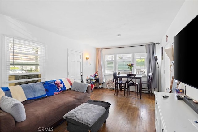 300 W Tujunga Ave, Burbank, CA 91502 - living area with wood-type flooring